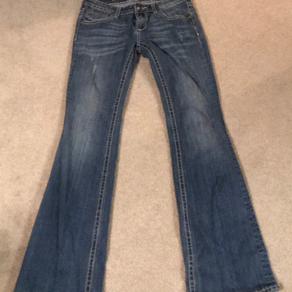 Rerock express light wash bootcut jeans